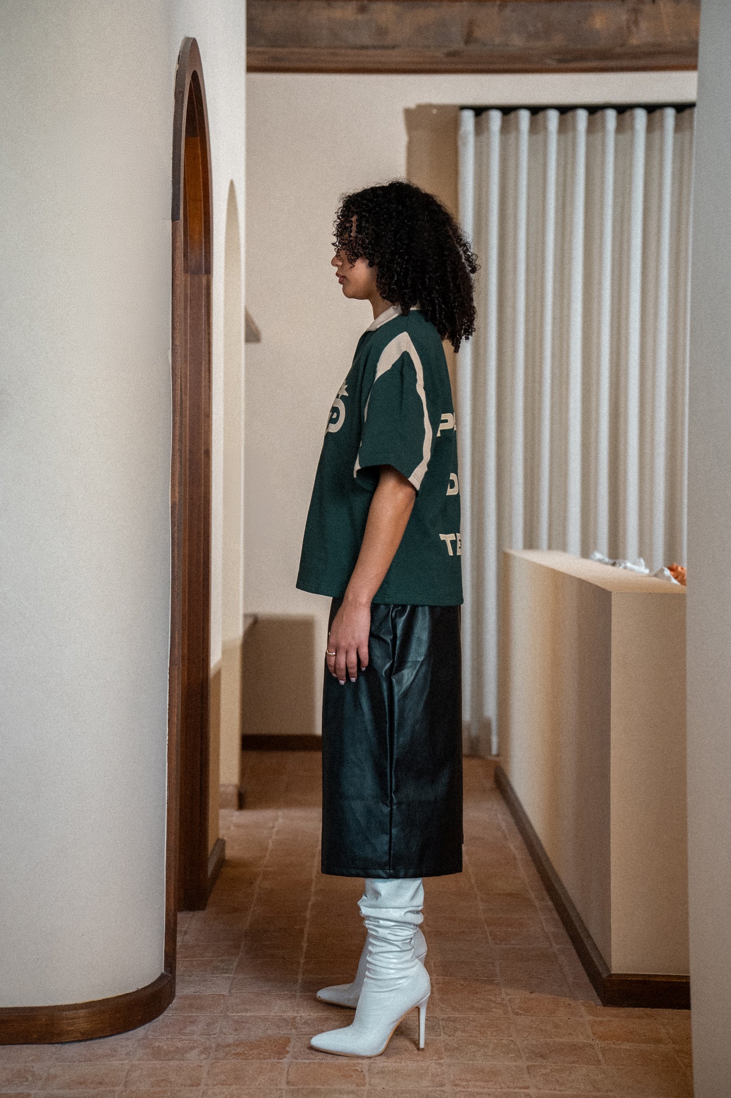 BOXY CROP POLO