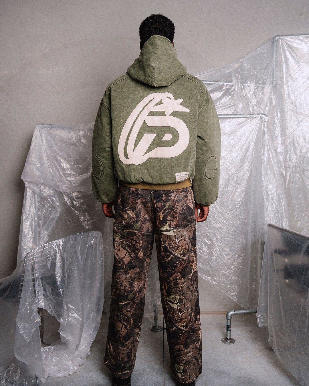 Buckle Work Denim Jacket