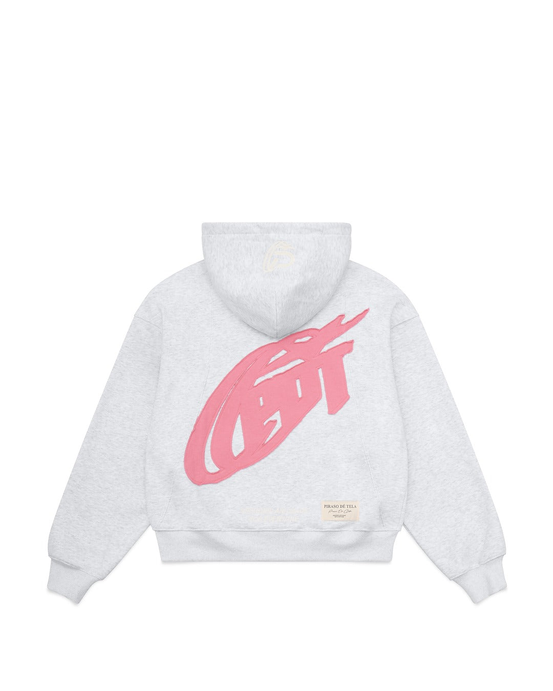 Patch Zip Up Hoodie