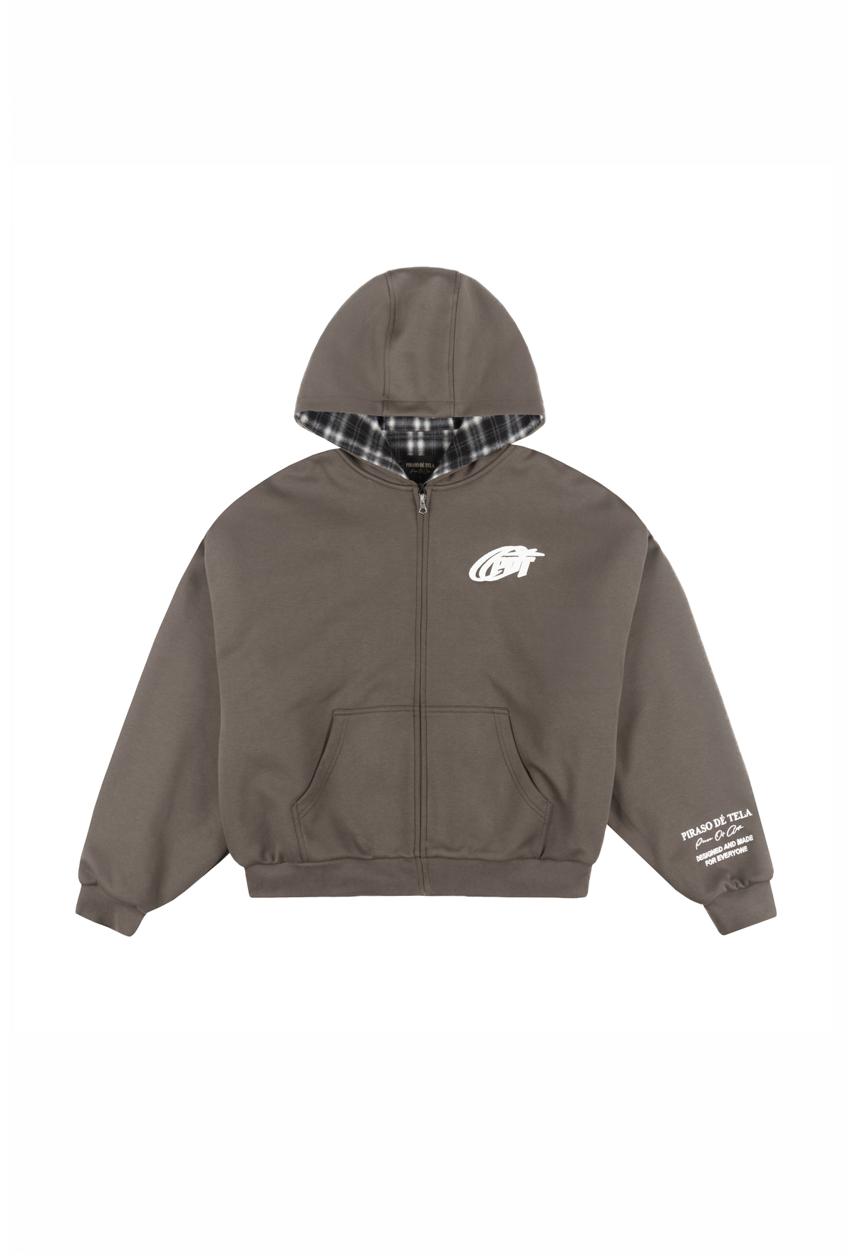 REVERSIBLE ZIP- UP HOODIE