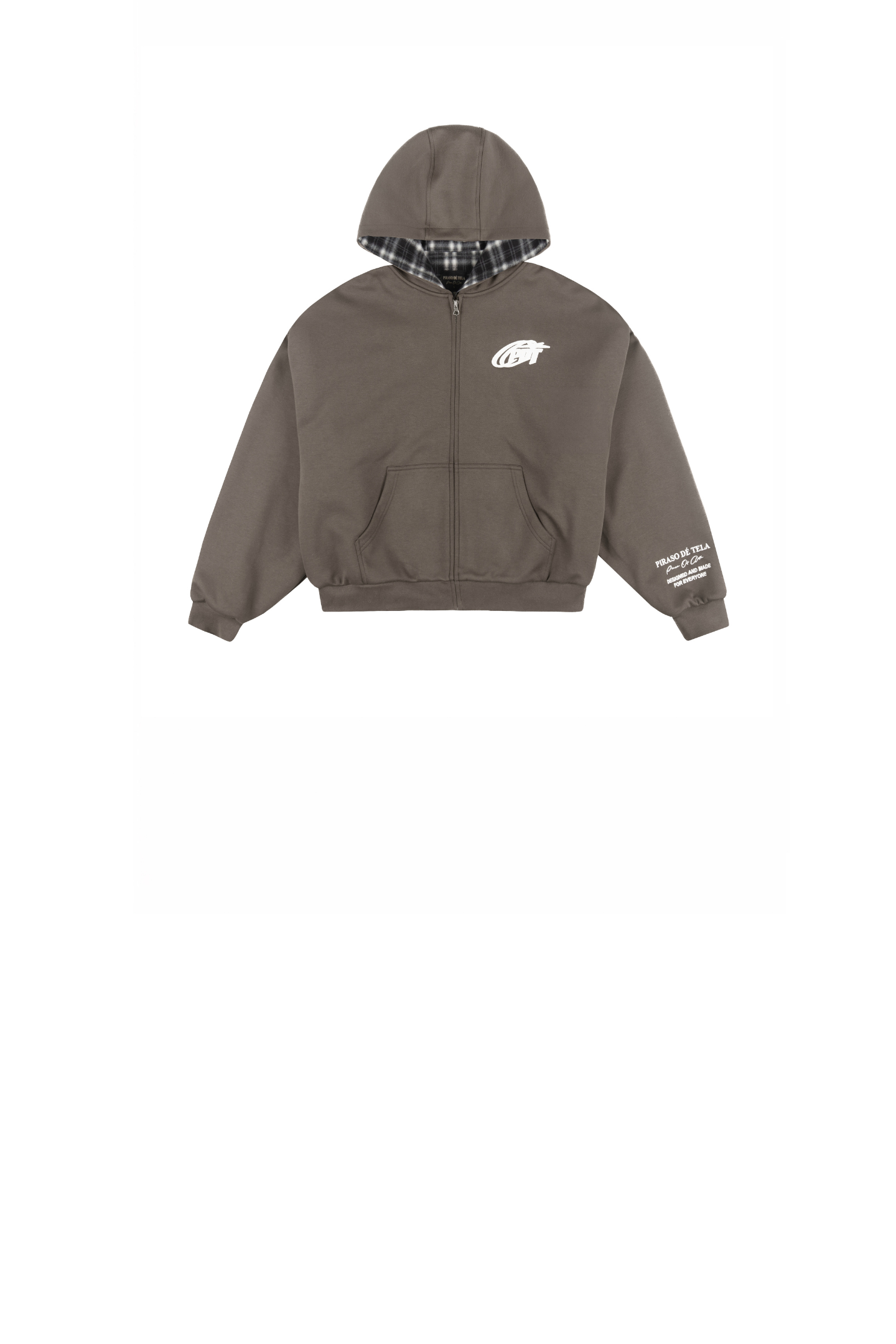 REVERSIBLE ZIP- UP HOODIE